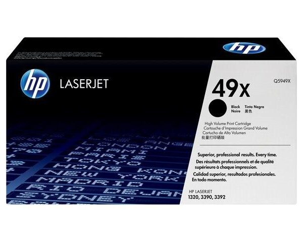 HP TONER LASER NEGRO  LASERJET SMART 1320 1320N 1320NW 1320TN LASERJET 3390 3392 - 49 X