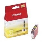 CANON TINTA AMARILLO IX 4000/5000 - IP 4200/5200/5200R/6600D/4300/3300/5300/4500/6700D - PRO 9000 - MP 500/800/830/530/600/810/510/610/520/150 - MX 700/850 - CLI 8Y