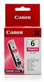 CANON TINTA MAGENTA BCI 6E M 13ML S- 800 820 820D 830D 900 9000 I- 560 865 905D 950 965 990 6500 9100 9950 IP- 3000 4000 5000 6000D 8500 MP- 780 750