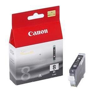CANON TINTA NEGRO IX 4000/5000 - IP 4200/5200/5200R/6600D/4300/5300/4500/6700D MX 700/850 - PRO 9000 - MP 500/800/830/530/600/610 - CLI 8BK