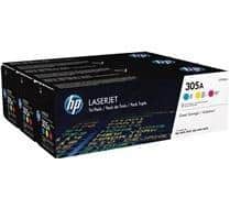 HP TONER LASER TRICOLOR 305A PACK 3 (CE411-CE412-CE413)