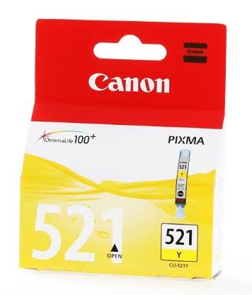 CANON TINTA AMARILLO PIXMA MP 620/630/980 - CLI 521Y