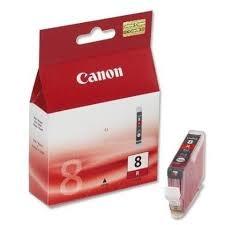 CANON TINTA ROJO IX 4000/5000 - IP 4200/5200/5200R/6600D/4300/3300/5300/4500/6700D - PRO 9000 - MP 500/800/830/530/600/810/510/610/520/150 - MX 700/850 - CLI 8R