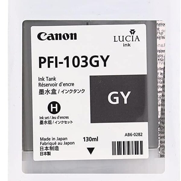 CANON TINTA GRIS IPF 5100/6100 - PFI 103GY