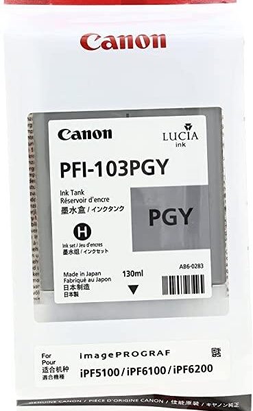 CANON TINTA GRIS FOTO IPF 5100/6100 - PFI 103PGY