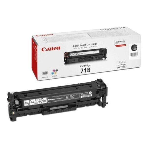 CANON TONER NEGRO LBP 7200CDN - SERIE MF 83XX - CRG 718BK