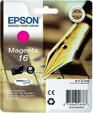 EPSON TINTA MAGENTA DURABRITE ULTRA INK - Nº 16