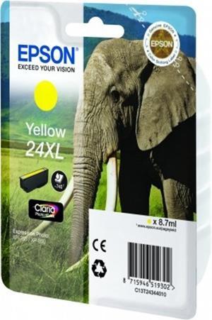 EPSON TINTA AMARILLO CLARIA PHOTO HD INK EXPRESSION PHOTO XP-950 - 24XL