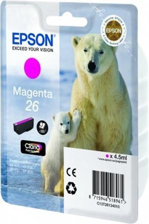 EPSON TINTA MAGENTA CLARIA PREMIUM XP 510 520 600 605 610 615 620 625 700 710 720 800 810 820 - 26