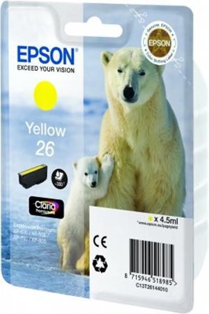 EPSON TINTA AMARILLO CLARIA PREMIUM XP 510 520 600 605 610 615 620 625 700 710 720 800 810 820 - 26