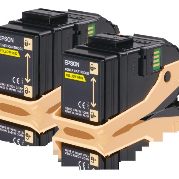 EPSON ACULASER C9300 TONER AMARILLO (PACK 2)