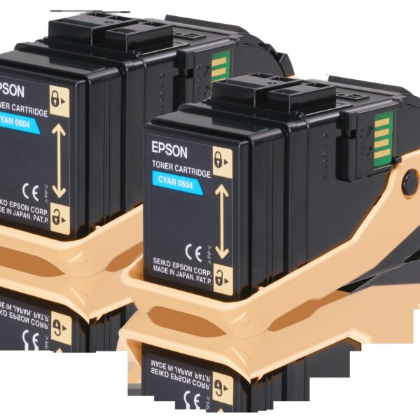 EPSON ACULASER C9300 TONER CIAN (PACK 2)