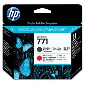 HP CABEZAL NEGRO MATE/ROJO CROMÁTICO DESIGNJET 771