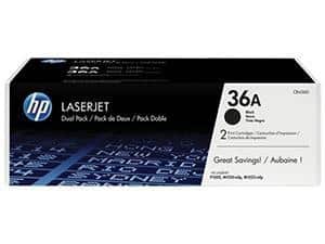 HP TONER NEGRO LASERJET P1505 1505N/M1522N/M1522NF/M1120 1120N Nº 36A (PACK-2)