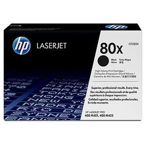 HP TONER NEGRO LASERJET PRO M 401/425DN - Nº 80X