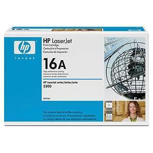 HP TONER NEGRO LASERJET 5200 DTN TN - Nº 16A