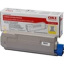 OKI TONER AMARILLO C-5850/5950/MC560  (6.000 COPIAS)