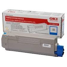 OKI TONER CIAN C-5850/5950/MC560 (6.000 COPIAS)