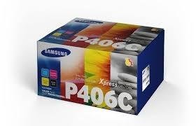 SAMSUNG CLP-360/CLP-365 RAINBOW TONER KIT (C/M/Y/K) CLTP406C