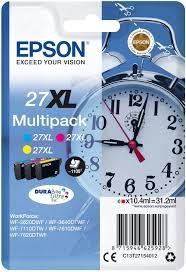 EPSON MULTIPACK C/M/Y WORKFORCE WF-3000 7000 - Nº27XL