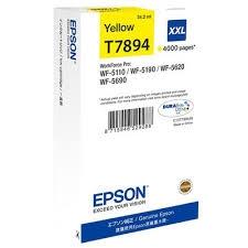 EPSON CARTUCHO AMARILLO XXL 4000 PAGINAS WORKFORCE PRO WF-5XXX SERIES