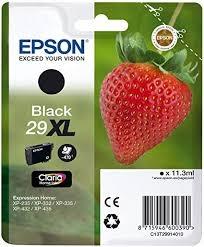 EPSON TINTA NEGRO XP 235 332 335 432 435 - Nº 29 XL