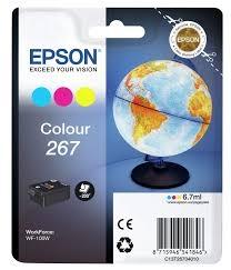 EPSON SINGLEPACK COLOUR WF-100W 267 INK CARTRIDGE