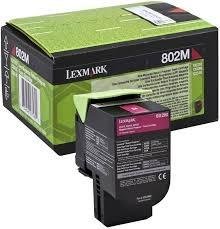 LEXMARK 802M TONER RETORNABLE MAGENTA (1K)