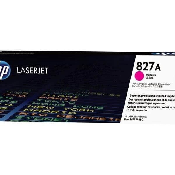 HP TONER MAGENTA LASERJET MFP M880 - Nº 827A