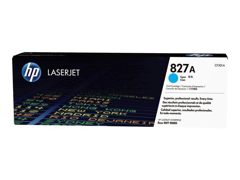 ARC_26347.jpg HP TONER CIAN LASERJET MFP M880 - Nº 827A - Imagen 1