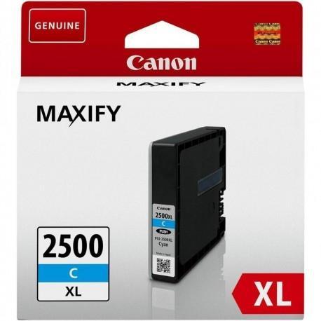 CANON TINTA CIAN MAXIFI IB 4050/4150 - MB 5050/5150/5155/5350/5450/5455 - PGI 2500XLC