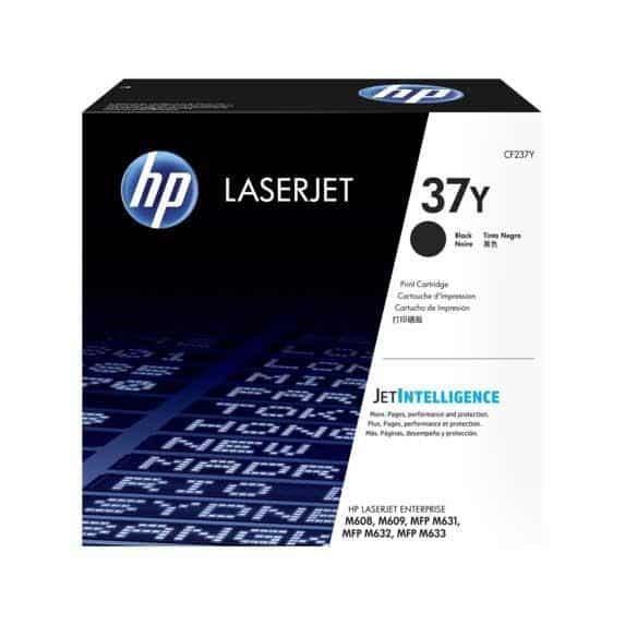 HP TONER NEGRO LASERJET CON JETINTELLIGENCE M608N/DN/X - Nº 37Y XXL CAPACIDAD SUPERIOR