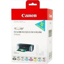 CANON TINTA MULTIPACK PIXMA PRO 100 CARTUCHOS (PACK 8 COLORES) - CLI 42