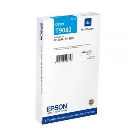 EPSON WORKFORCE PRO WF-6090DW / WORKFORCE PRO WF-6590DWF CARTUCHO DE TINTA CIAN XL (C13T90824N)