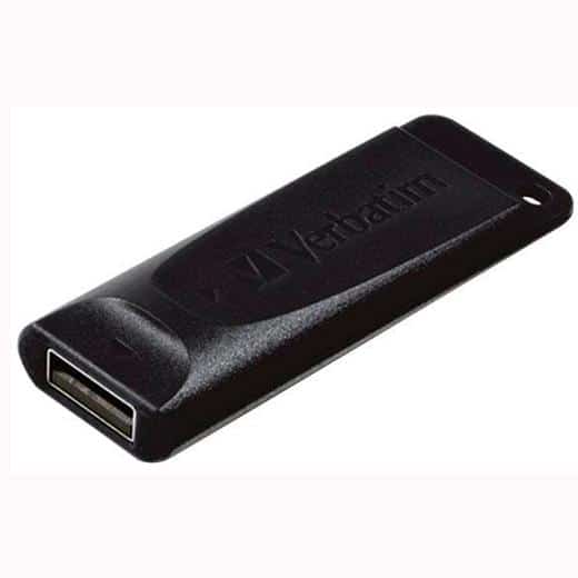 VERBATIM PENDRIVE STORE'N'GO SLIDER 16GB RETRÁCTIL USB 2.0 NEGRO