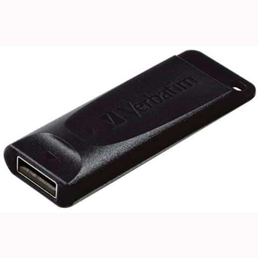 VERBATIM PENDRIVE STORE'N'GO SLIDER 32GB RETRÁCTIL USB 2.0 NEGRO