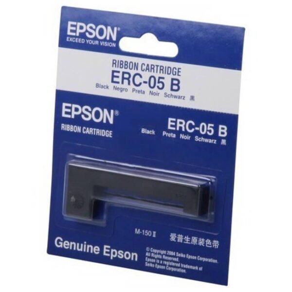 EPSON CINTA REGISTRADORA NYLON NEGRO M150/150II - ERC-05B