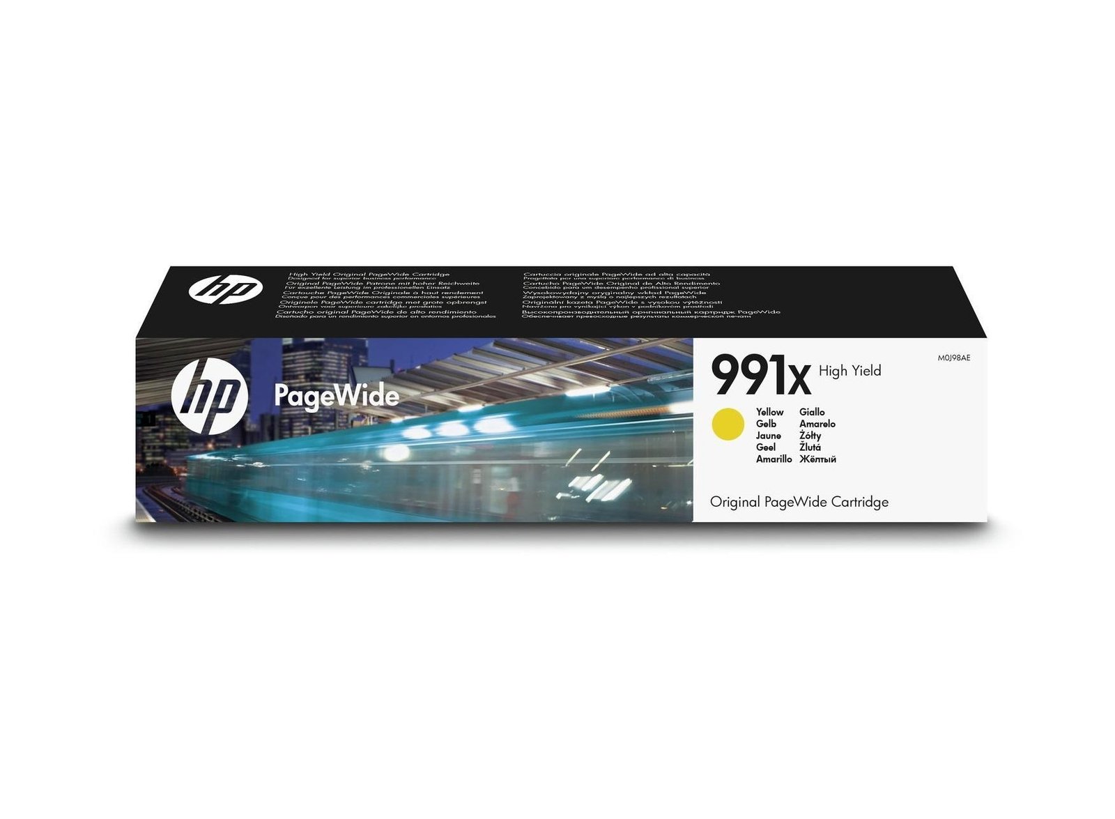 ARC_27585.jpg HP PAGEWIDE PRO 750/772/777 TONER AMARILLO ALTA Nº991X - Imagen 1