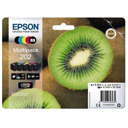 EPSON MULTIPACK 5-COLOURS 202 CLARIA PREMIUM INK