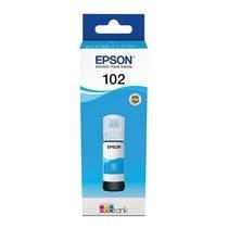 EPSON TINTA BOTE CIAN ECOTANK ET-2700, 2750, 3700, 3750, 4750 - Nº 102