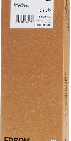 EPSON TINTA NEGRO CLARO GF STYLUS PRO 4880, 4800 *ALTA CAPACIDAD*