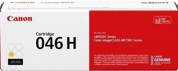 CANON TONER AMARILLO LBP 650/653/54 - MFC 730/732/734/735 - 046HY