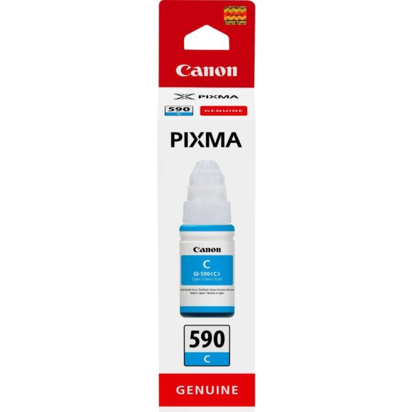 CANON BOTE DE TINTA CIAN PIXMA G 1500/1501/1510/2500/2501/2510/3500/3501/4410/4500/4511 - GI 590C