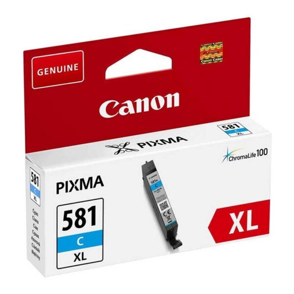 CANON TINTA CIAN PIXMA TS 615X/815X/915X - TR 755X/855X - CLI 581XLC
