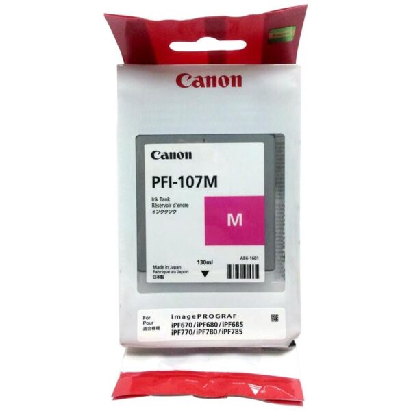 CANON TINTA MAGENTA  IPF 670/680/770 - PFI 107M