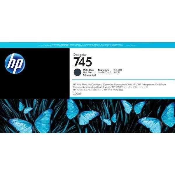 HP TINTA NEGRO MATE DESIGNJET 745 *ALTA CAPACIDAD*