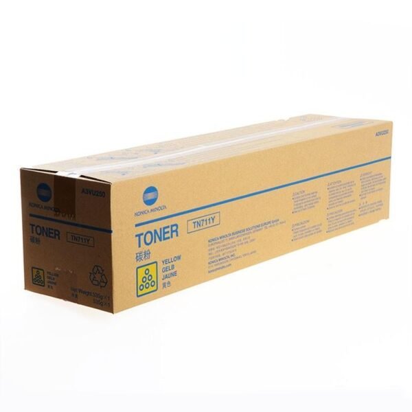 KONICA-MINOLTA TONER AMARILLO BIZHUB C654E/C754 - TN-711Y *ALTA CAPACIDAD*