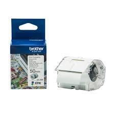 BROTHER ROLLO DE CINTA ADHESIVA ZERO INK PARA ETIQUETADORA VC500W 5CMX5M