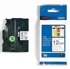 BROTHER CINTA ROTULADORA NO LAMINADA TEXTO NEGRO SOBRE BLANCO - 12MMX8M