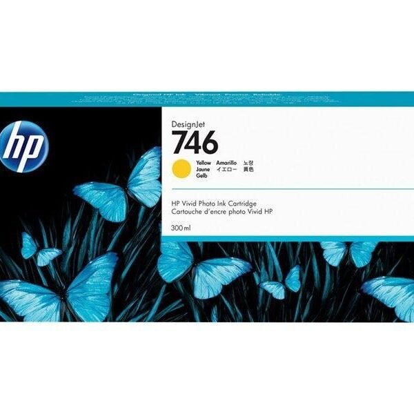 HP TINTA AMARILLO DESINGJET Z6 Z9 - Nº 746